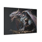 "Lavender Dragon Elder"  Canvas Stretched, 0.75" - Print