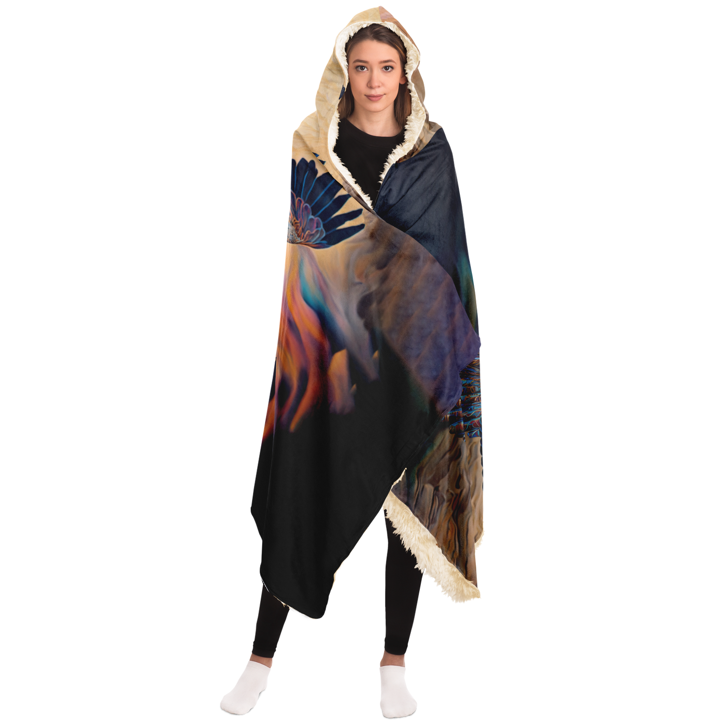 Falcons Flight Hooded Blanket