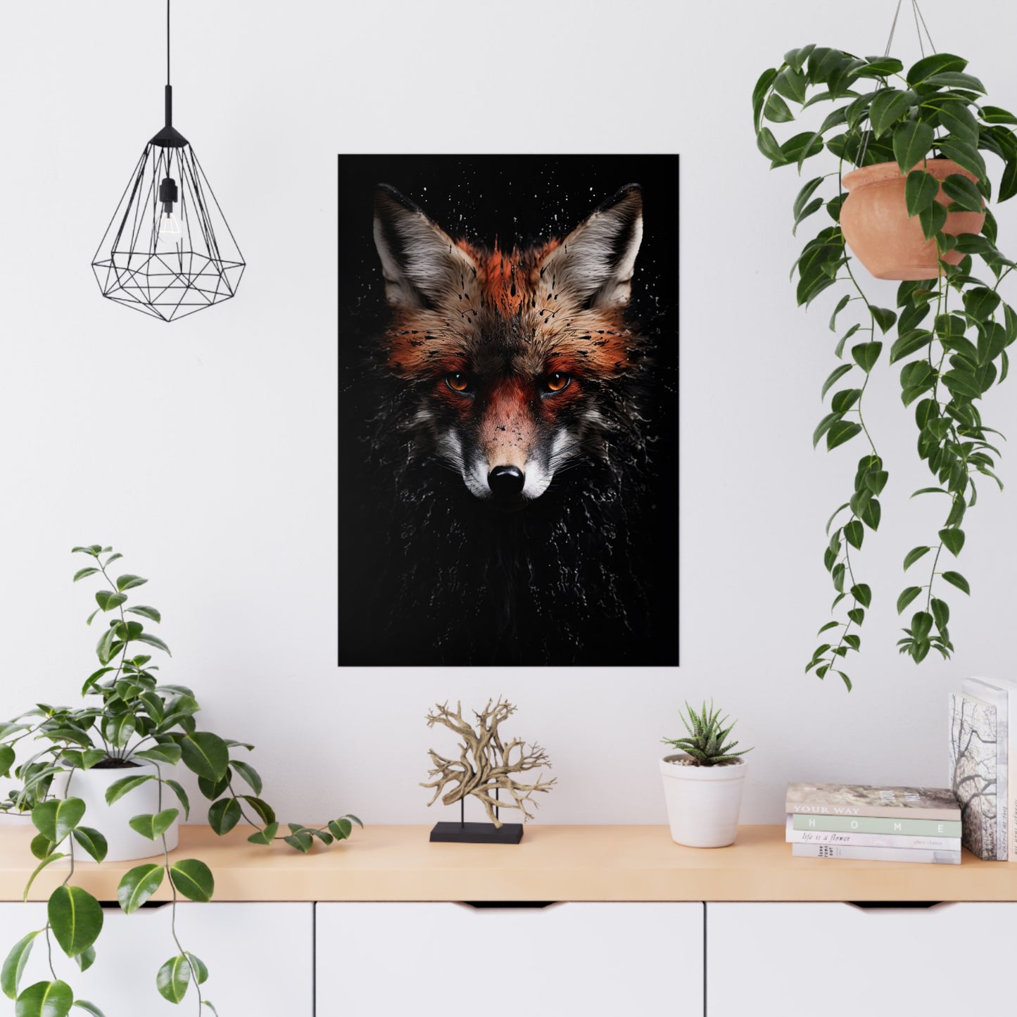 "Fox Burst" Poster - Print