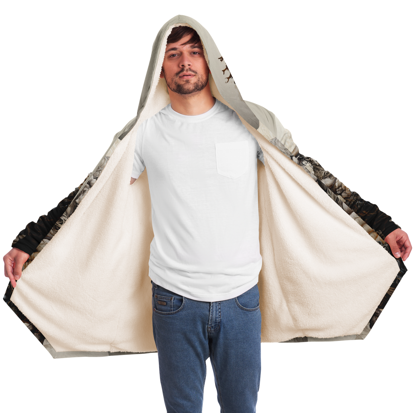 Minotaur Deity Microfleece Cloak