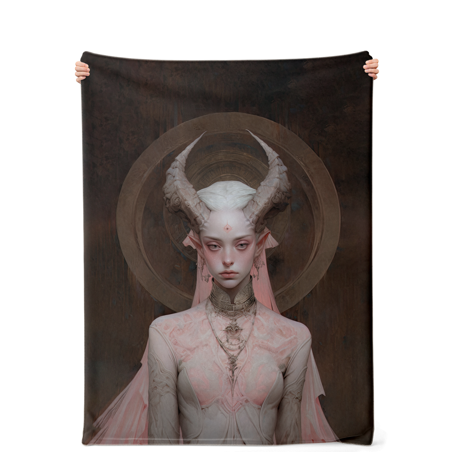 Faun Princess Premium Microfleece Blanket