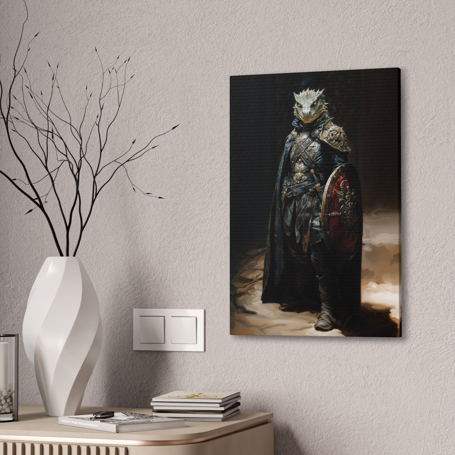 "Captain Of The Crooked Vanguard" Canvas Stretched, 0.75" - Print