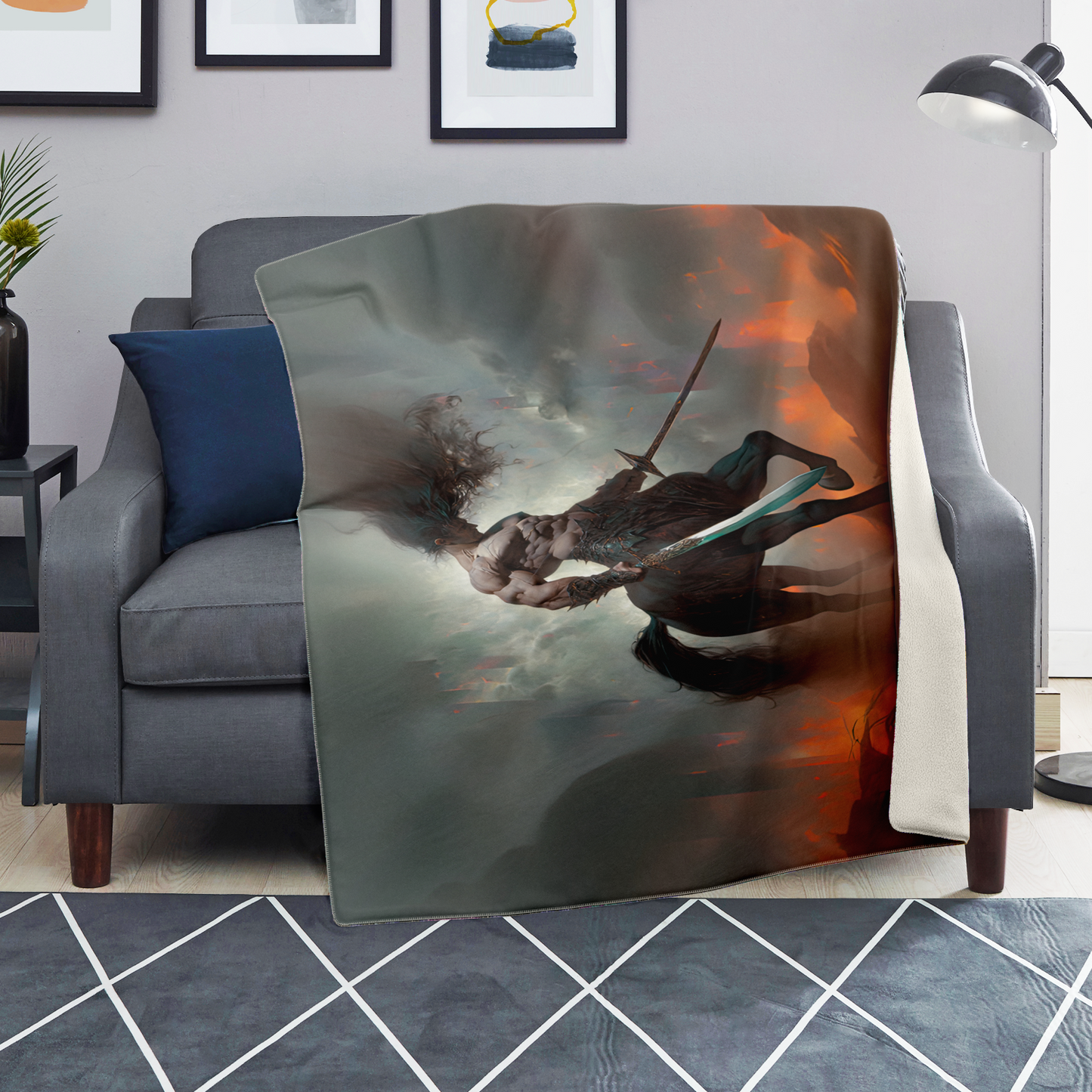 Aftermath Premium Microfleece Blanket