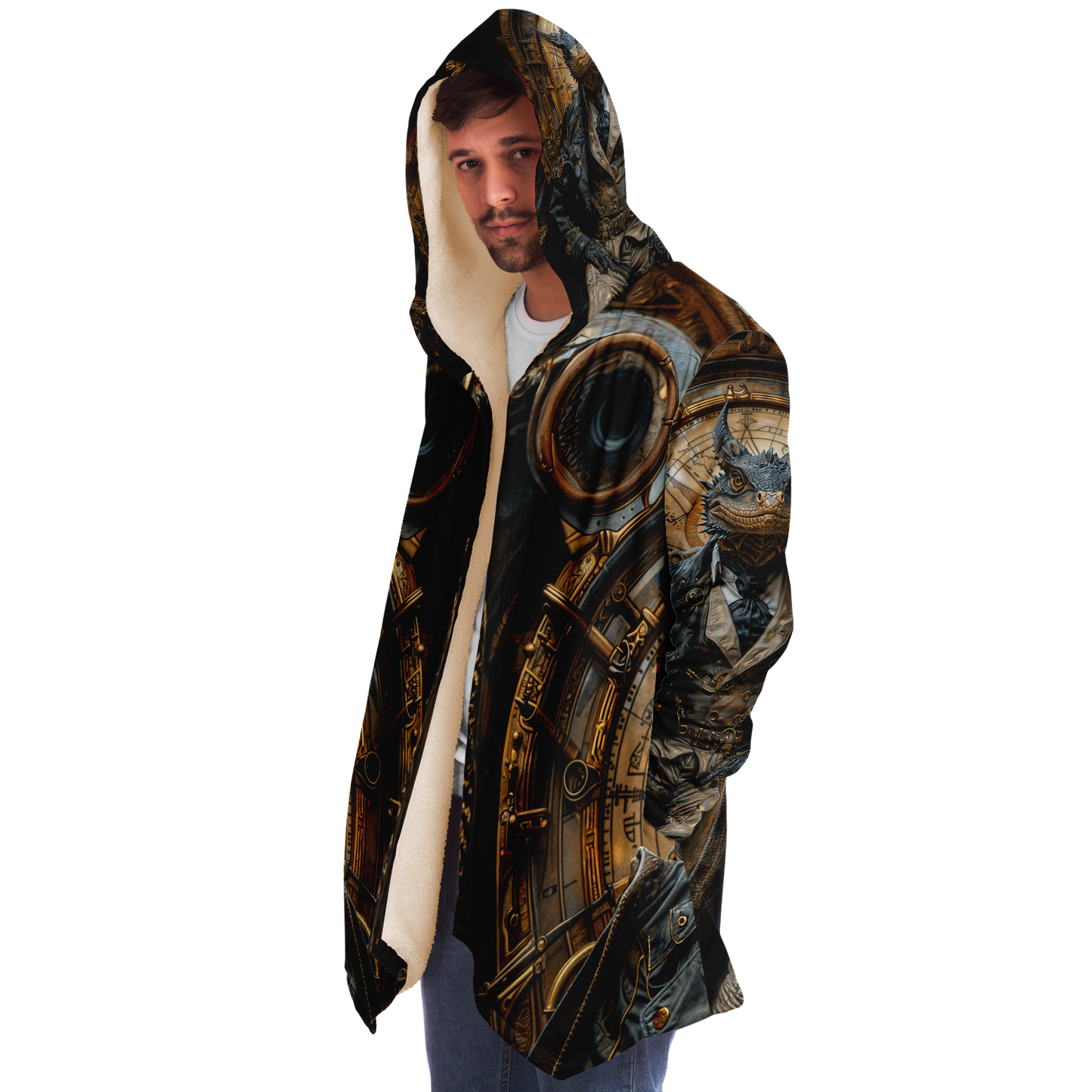 Time Dealer Microfleece Cloak