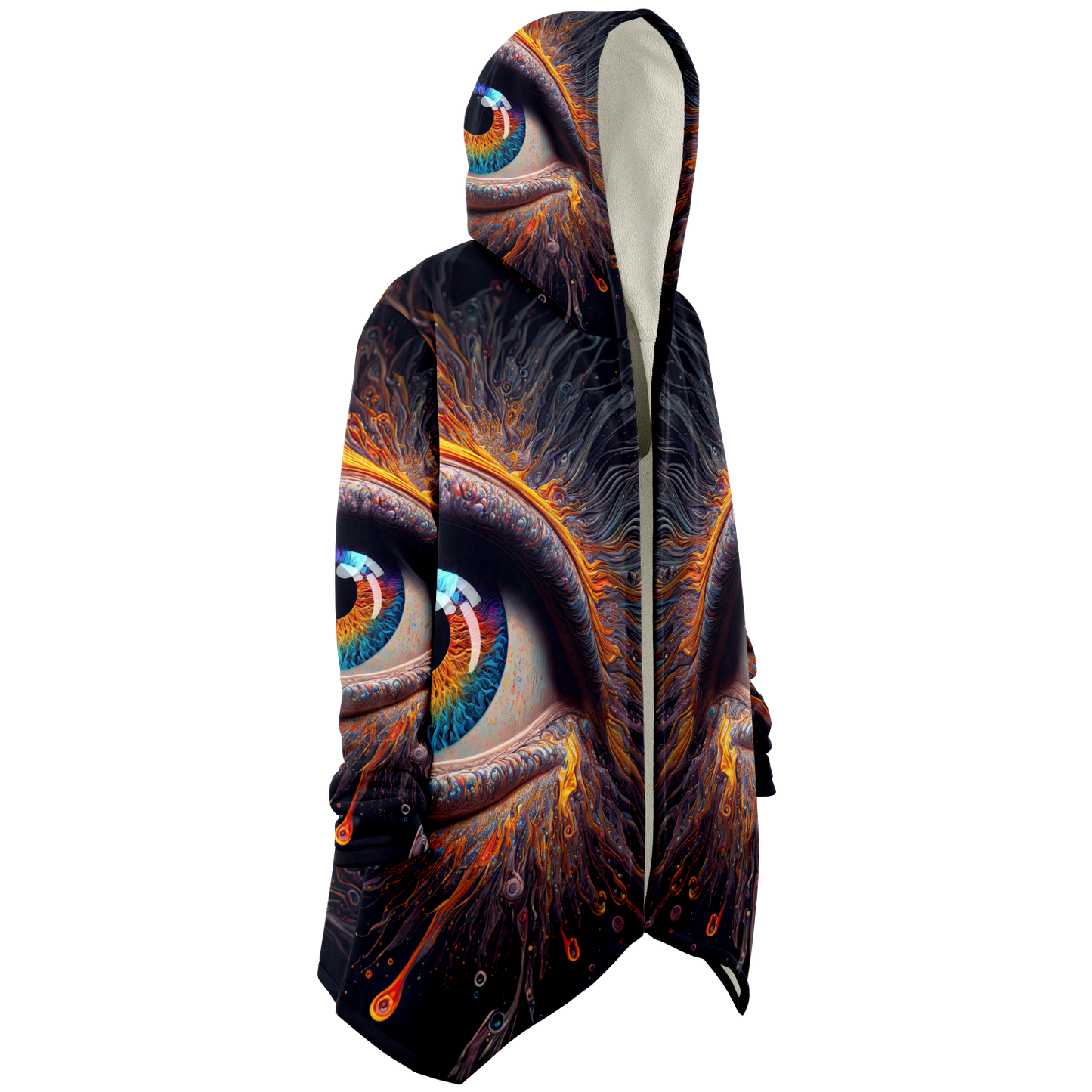 Liquid Dream Sight Microfleece Festival Cloak