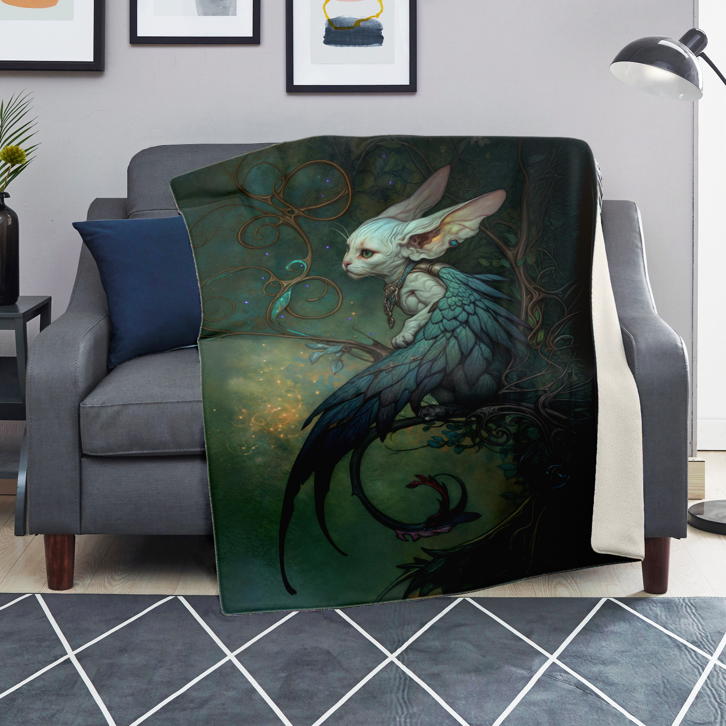 Dreamweaver’s Familiar Premium Microfleece Blanket