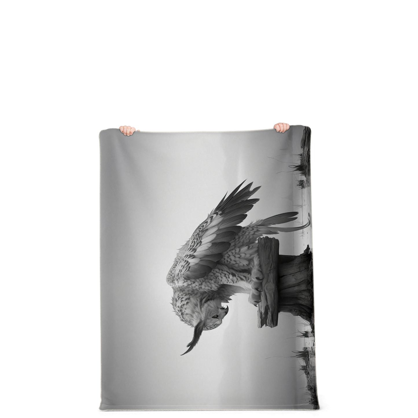 Pondering Premium Microfleece Blanket