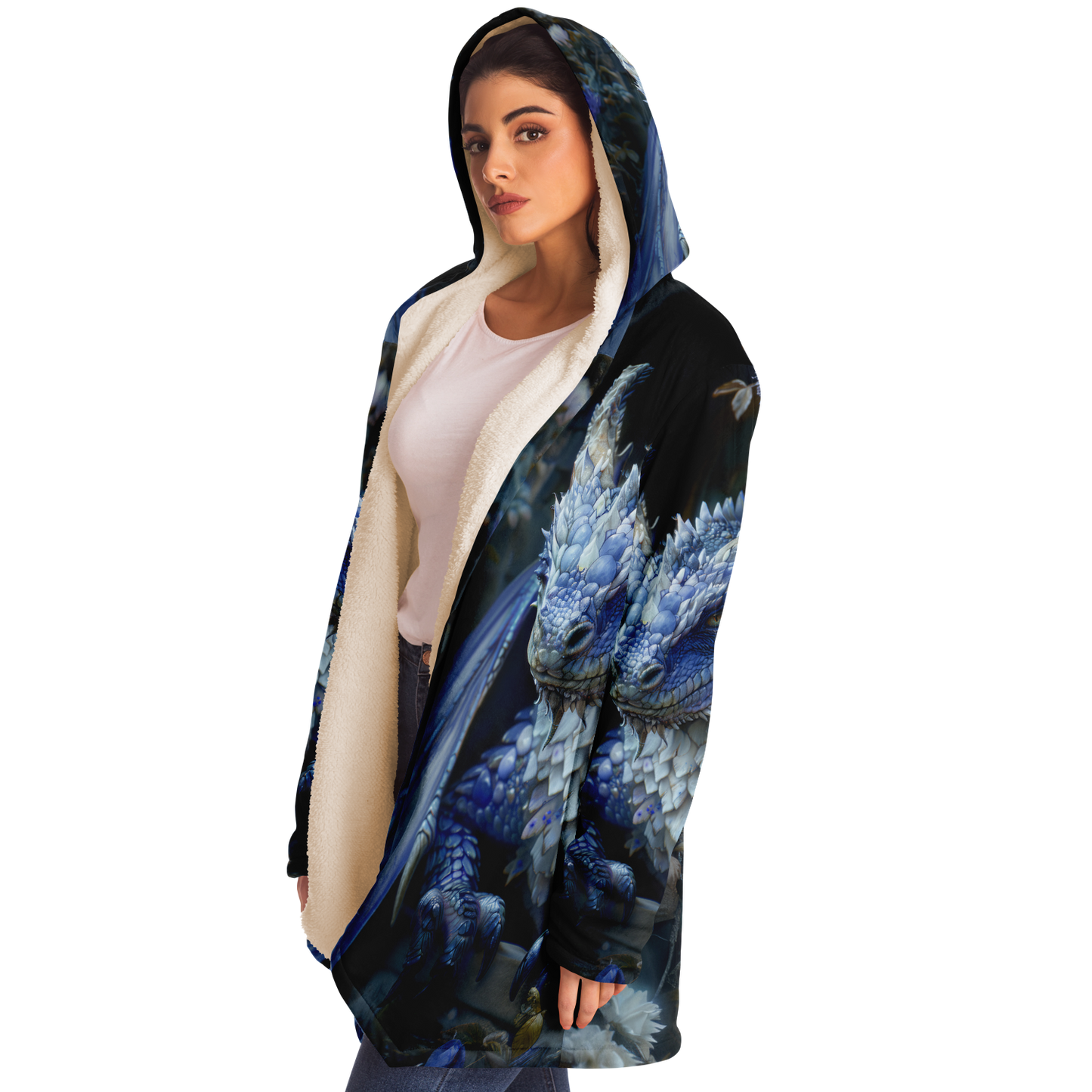 Petalwings Perch Microfleece Cloak