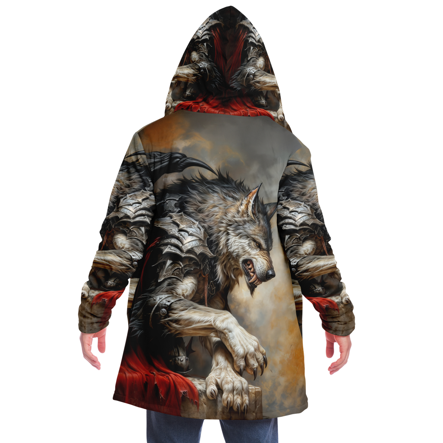 Dracowolf Microfleece Cloak