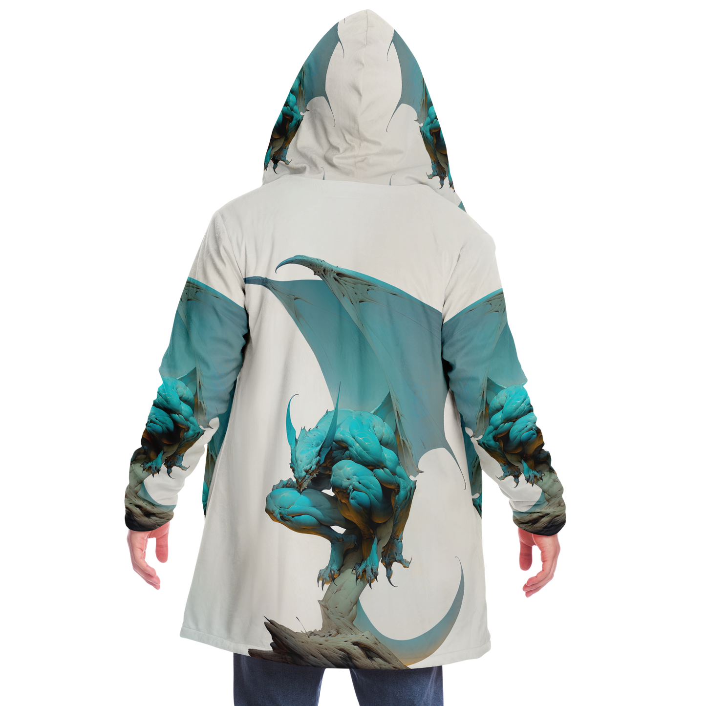 Winged Trickster Microfleece Cloak