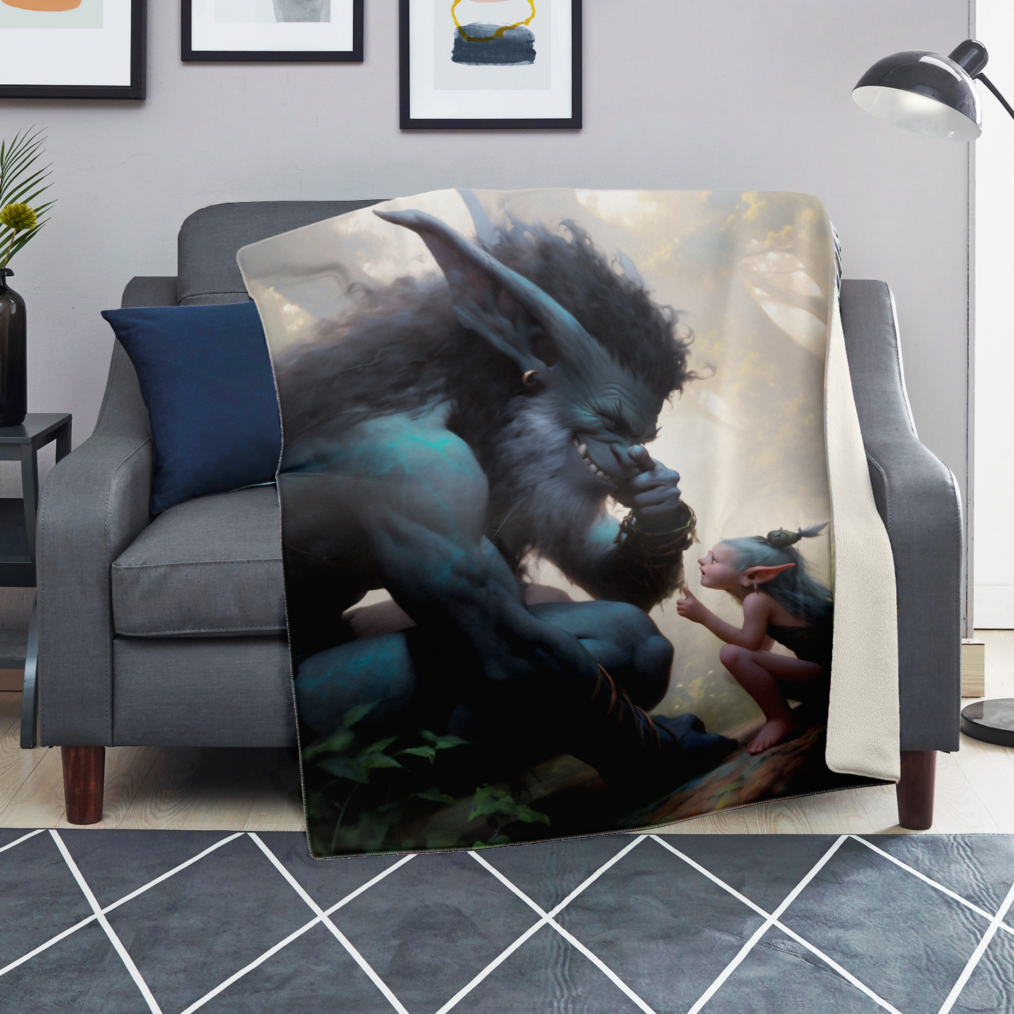 Tall Tales Premium Microfleece Blanket