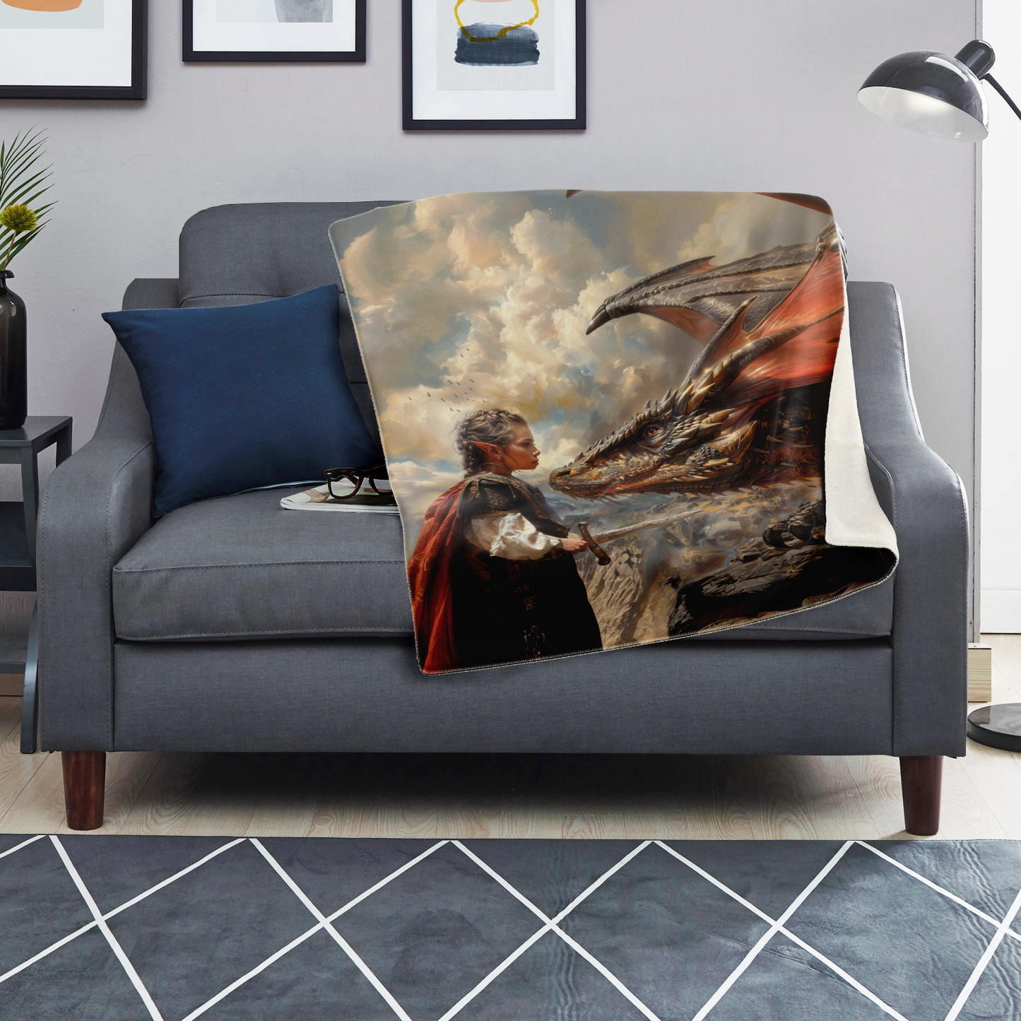 Standoff Premium Microfleece Blanket