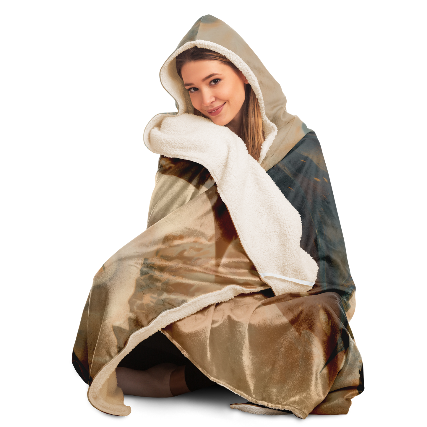 Winged Revenge Hooded Blanket