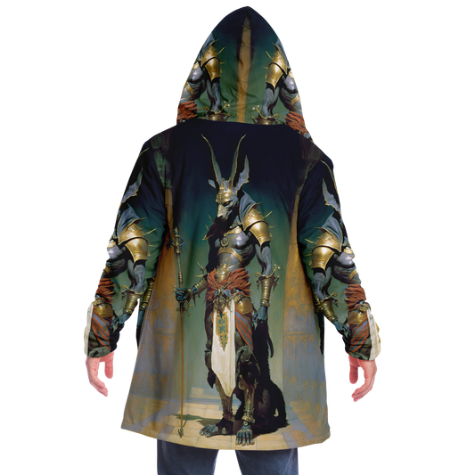 Anubis Guide To The Underworld Microfleece Cloak