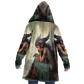 Wings of the Weeping Willow Microfleece Cloak