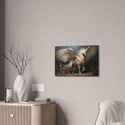 "Hippogriff Havoc"  Canvas Stretched, 0.75" - Print