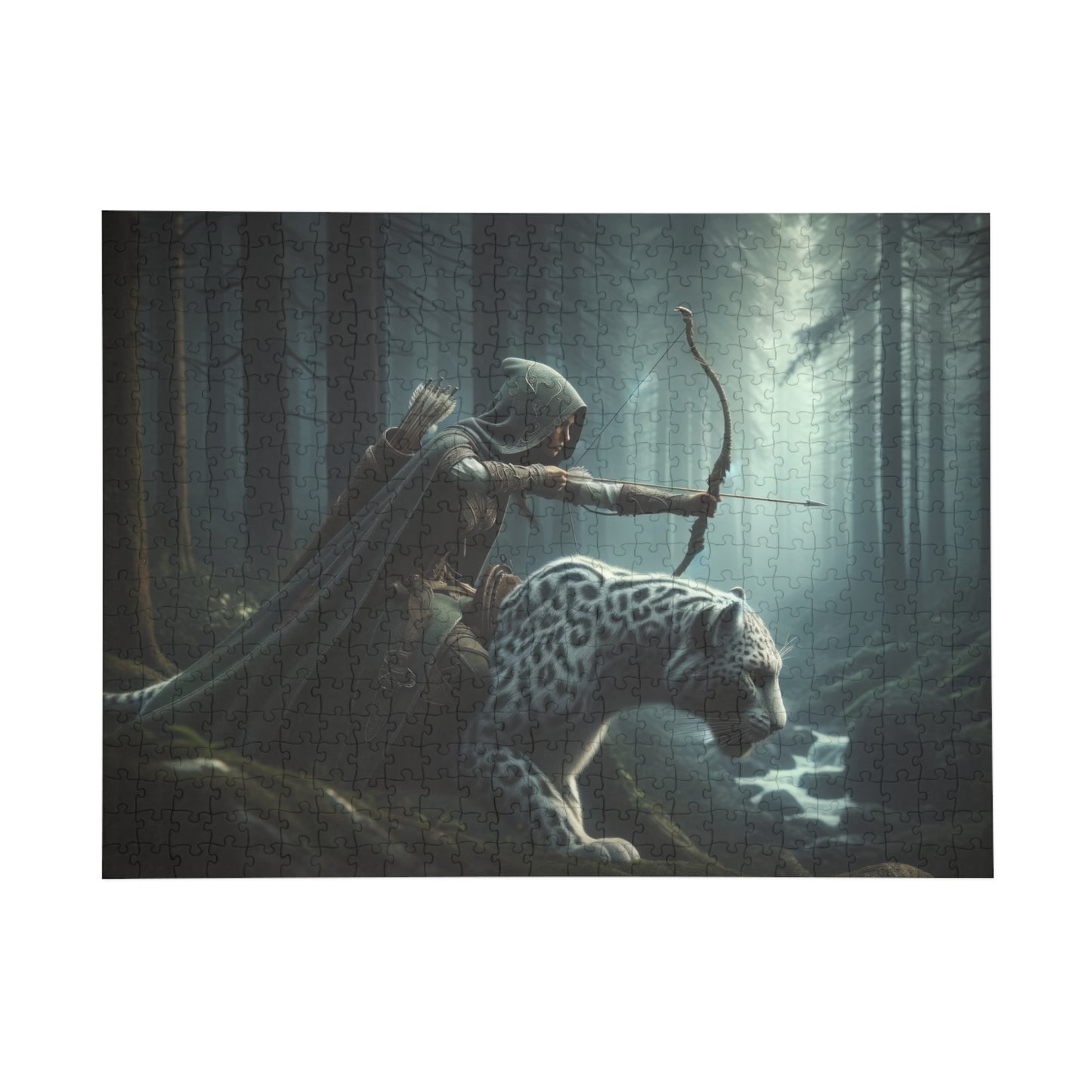 "Sleek Hunters" Puzzle (500, 1000-Piece)