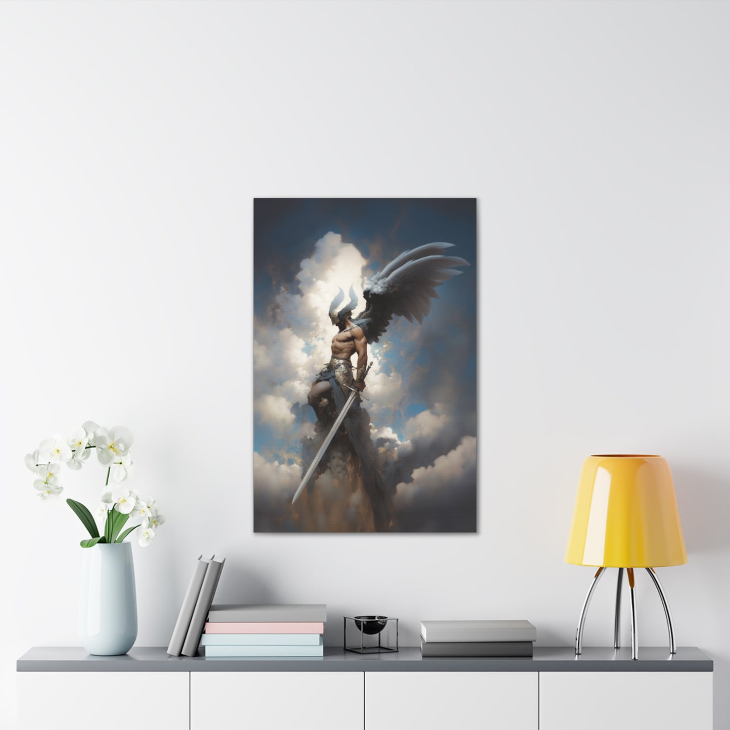 "Celestial Judge" Canvas Stretched, 0.75" - Print