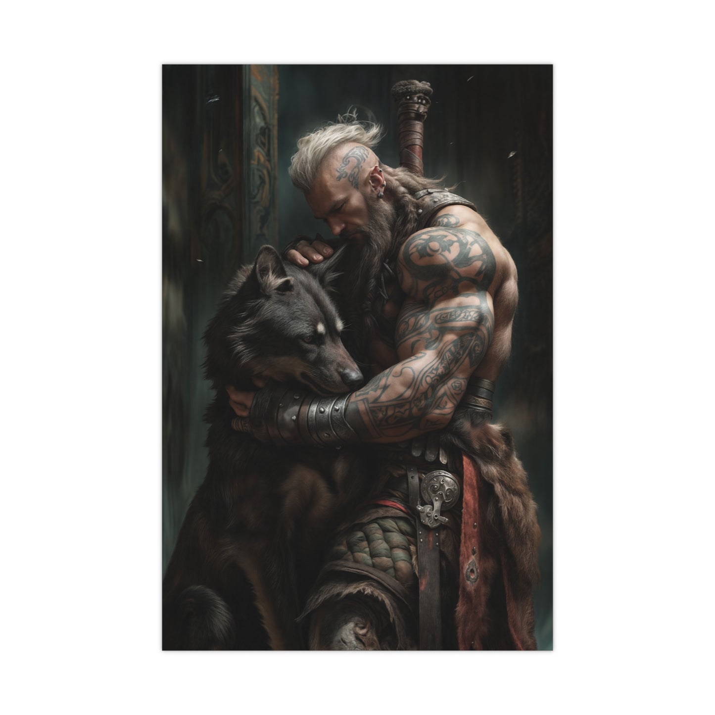 "Vikings Best Friend" Poster - Print