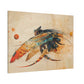 "Feather Fae Divebomb"  Canvas Stretched, 0.75" - Print