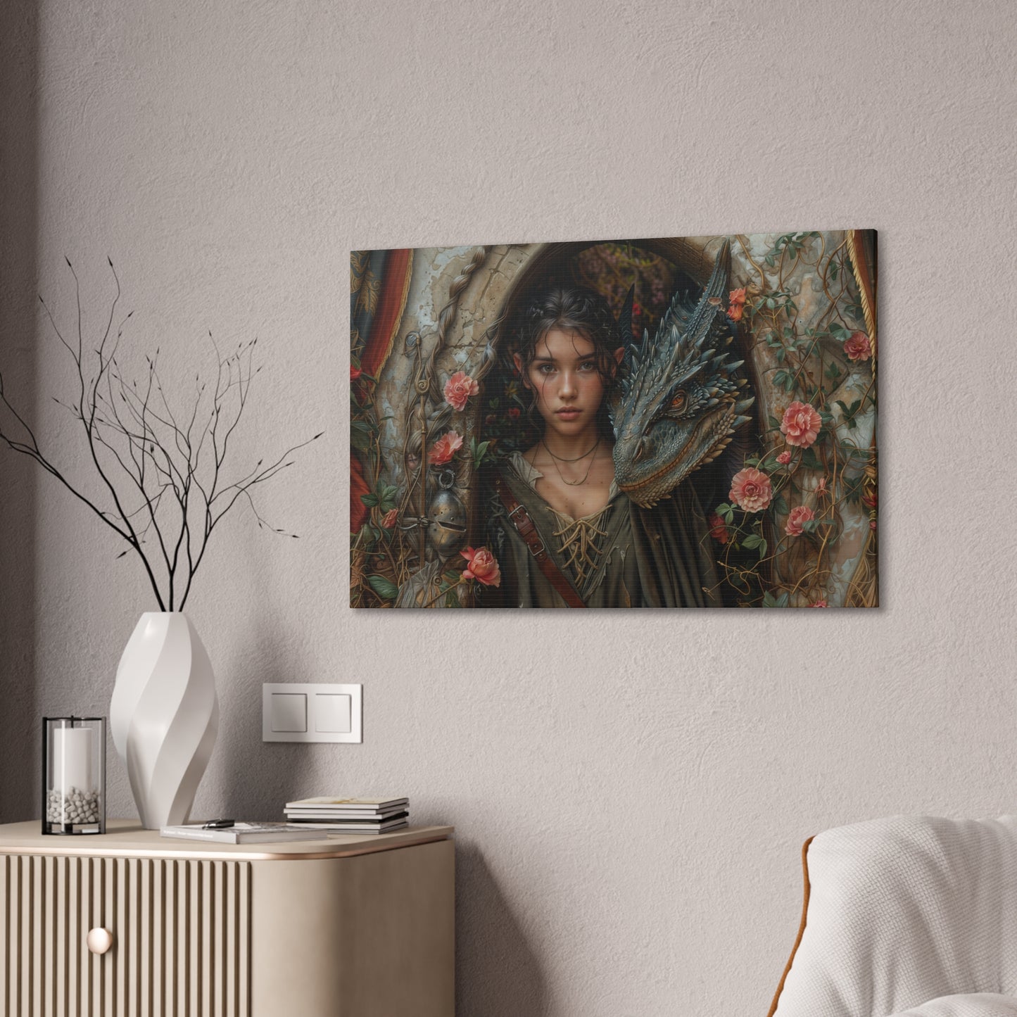 "The Secret Garden"  Canvas Stretched, 0.75" - Print