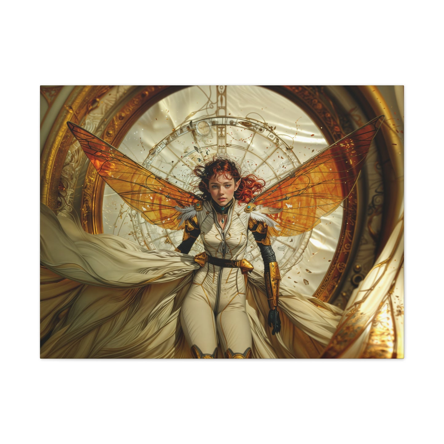 "Timeweaver's Flight"  Canvas Stretched, 0.75" - Print