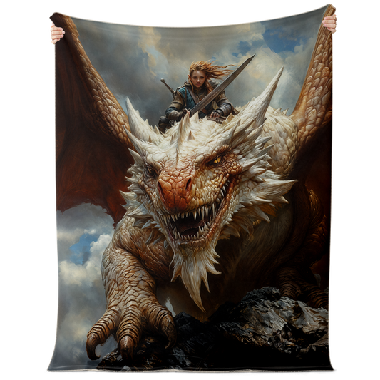 Skyborn Fury Premium Microfleece Blanket