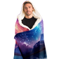 Space Holiday Hooded Blanket