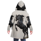 Midnight Unicorn Microfleece Cloak