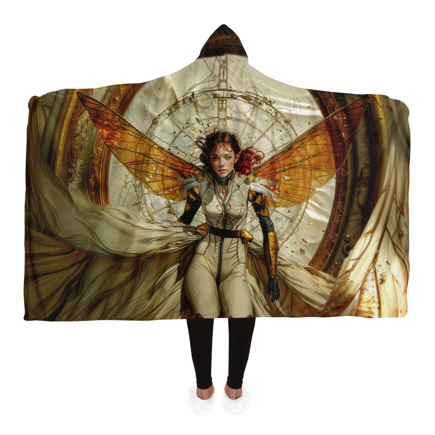 Timeweaver's Flight Hooded Blanket