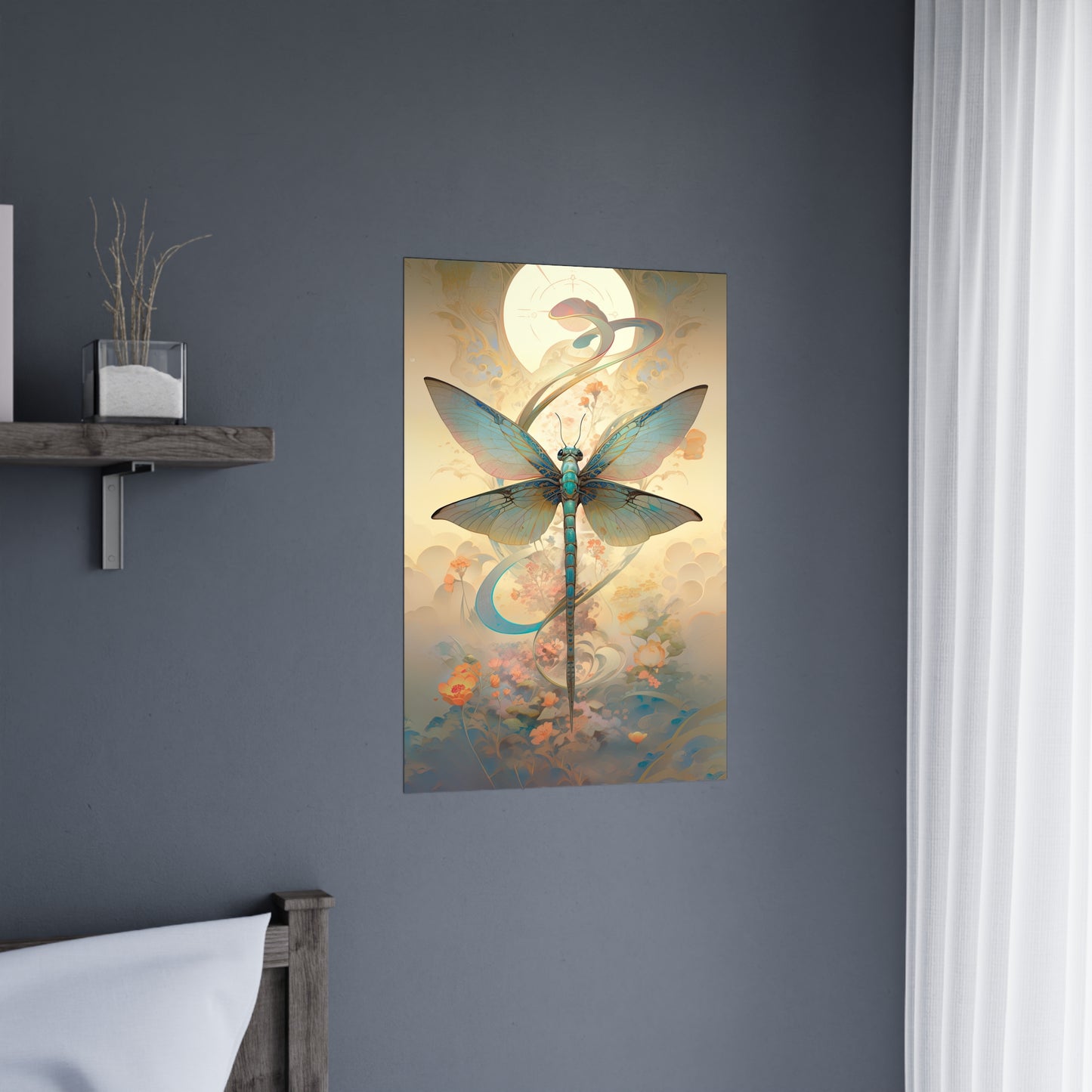 "Zen Dragonfly" Poster - Print