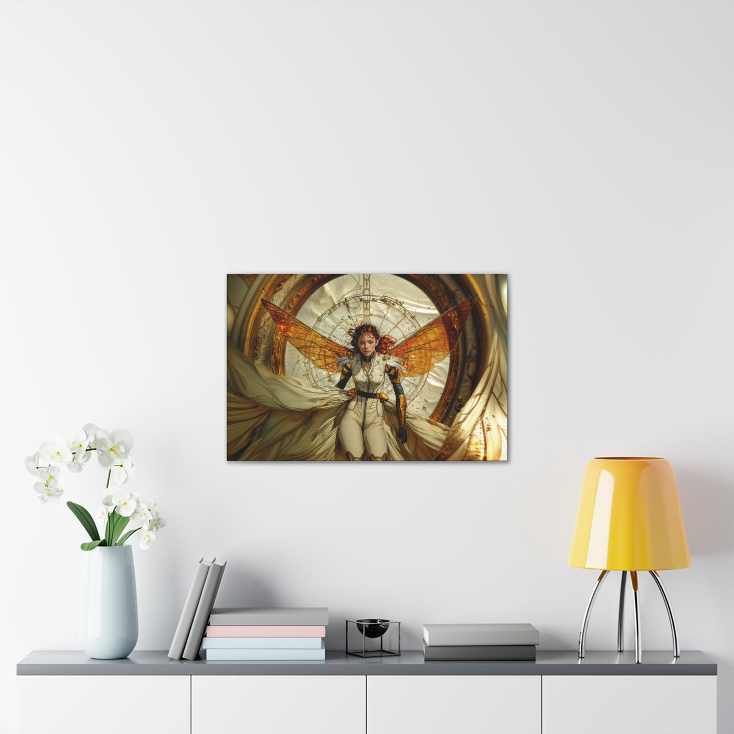 "Timeweaver's Flight"  Canvas Stretched, 0.75" - Print