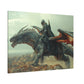 "Dragon Captain"  Canvas Stretched, 0.75" - Print