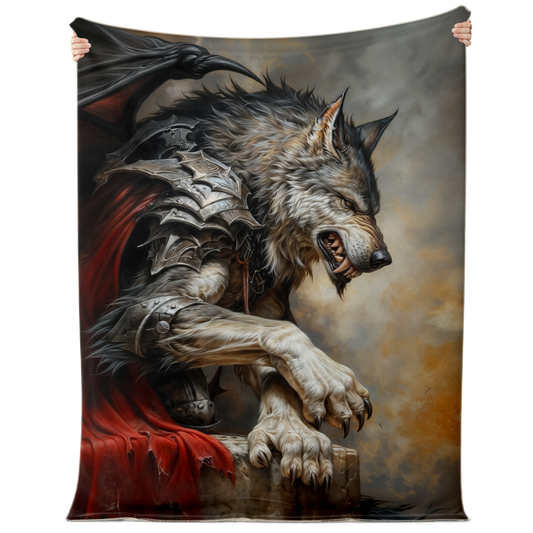 Dracowolf Premium Microfleece Blanket