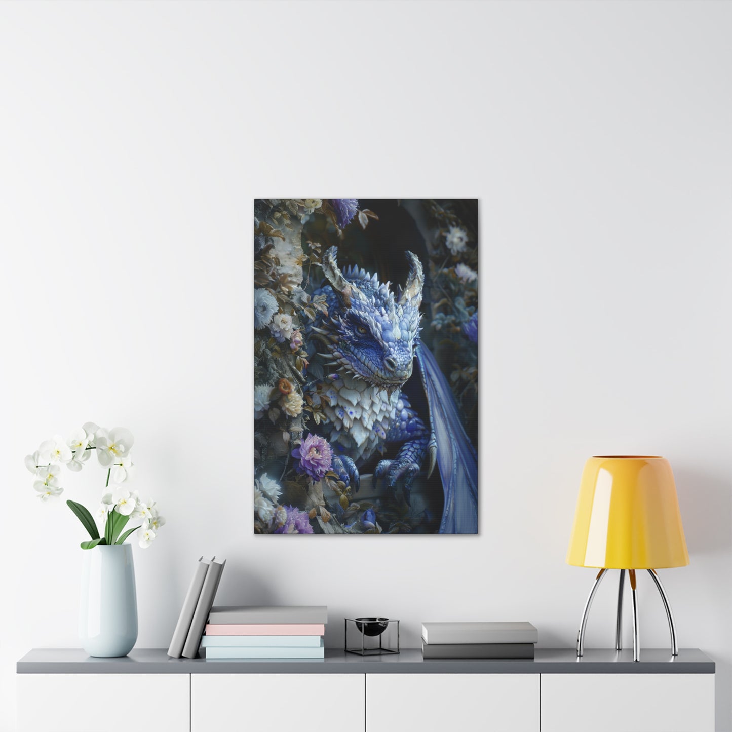 "Petalwing's Perch " Canvas Stretched, 0.75" - Print