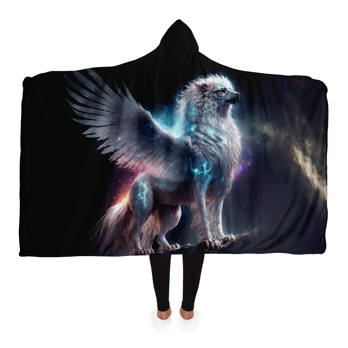 Galactic Griffon Hooded Blanket