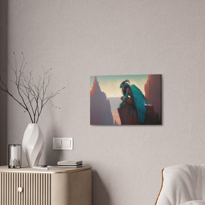 "Harpy Skystalker"  Canvas Stretched, 0.75" - Print