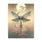 "Zen Dragonfly" Canvas Stretched, 0.75" - Print