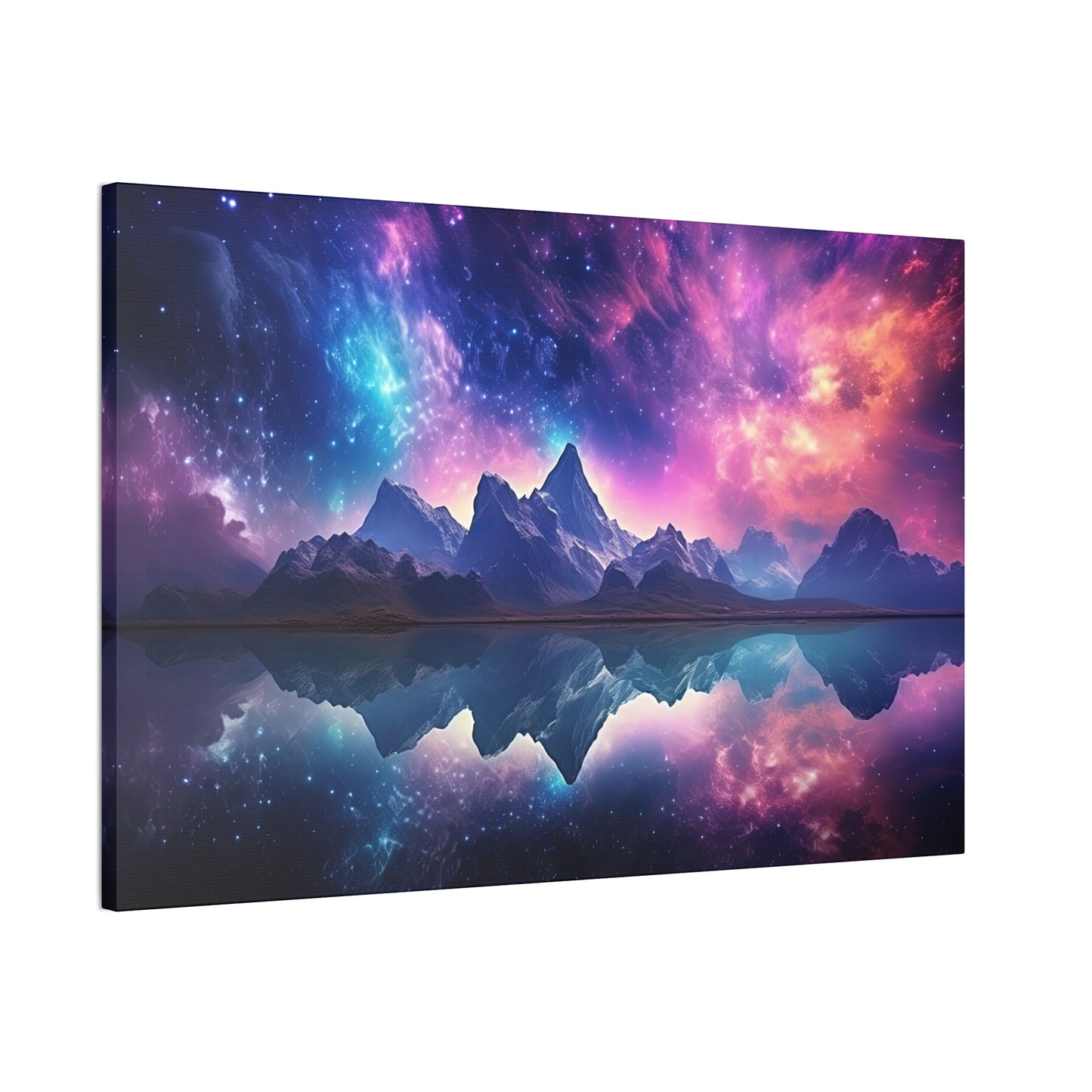 "Space Holiday"  Canvas Stretched, 0.75" - Print