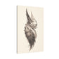 "Wing Eared Cat" Canvas Stretched, 0.75" - Print