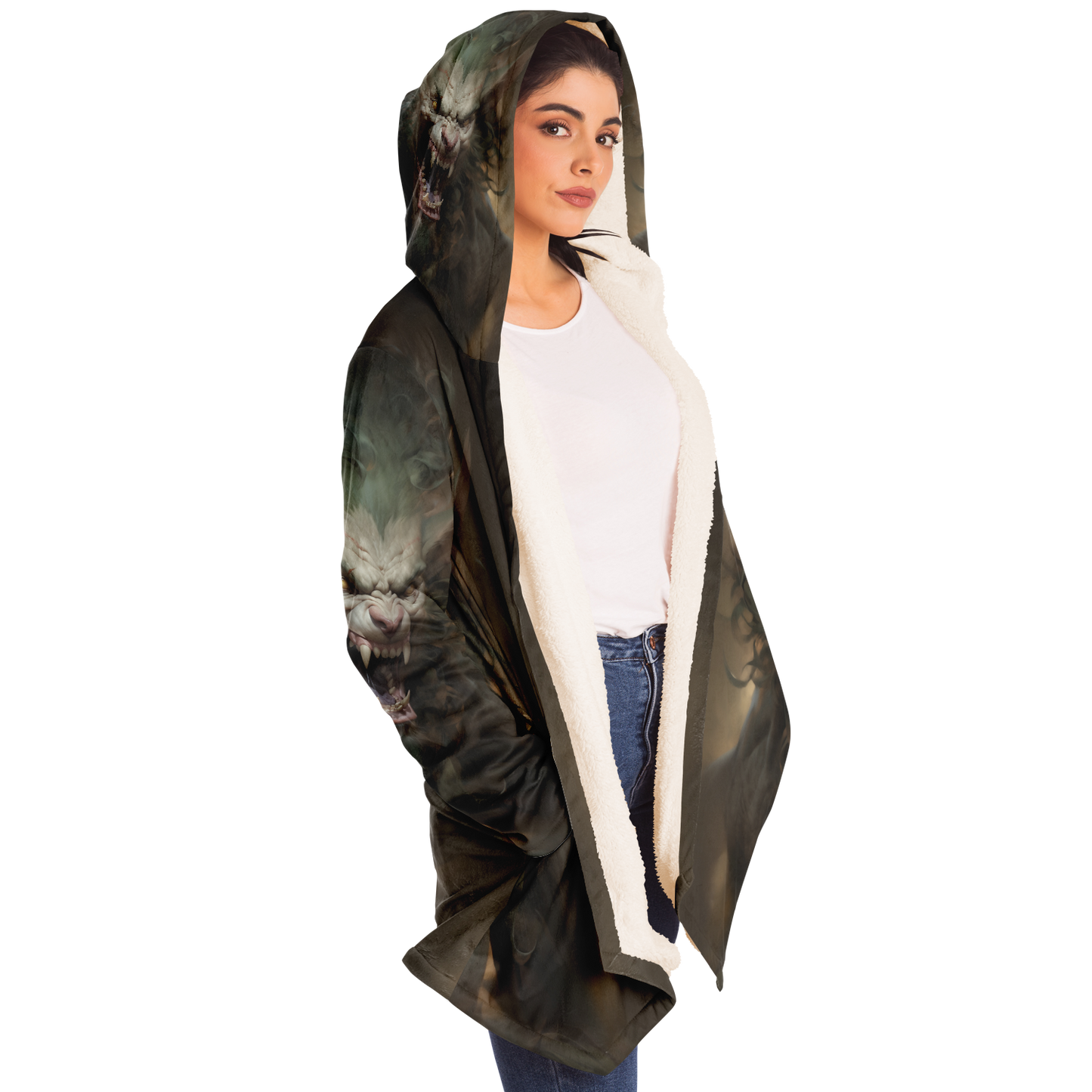 Werecat Microfleece Cloak