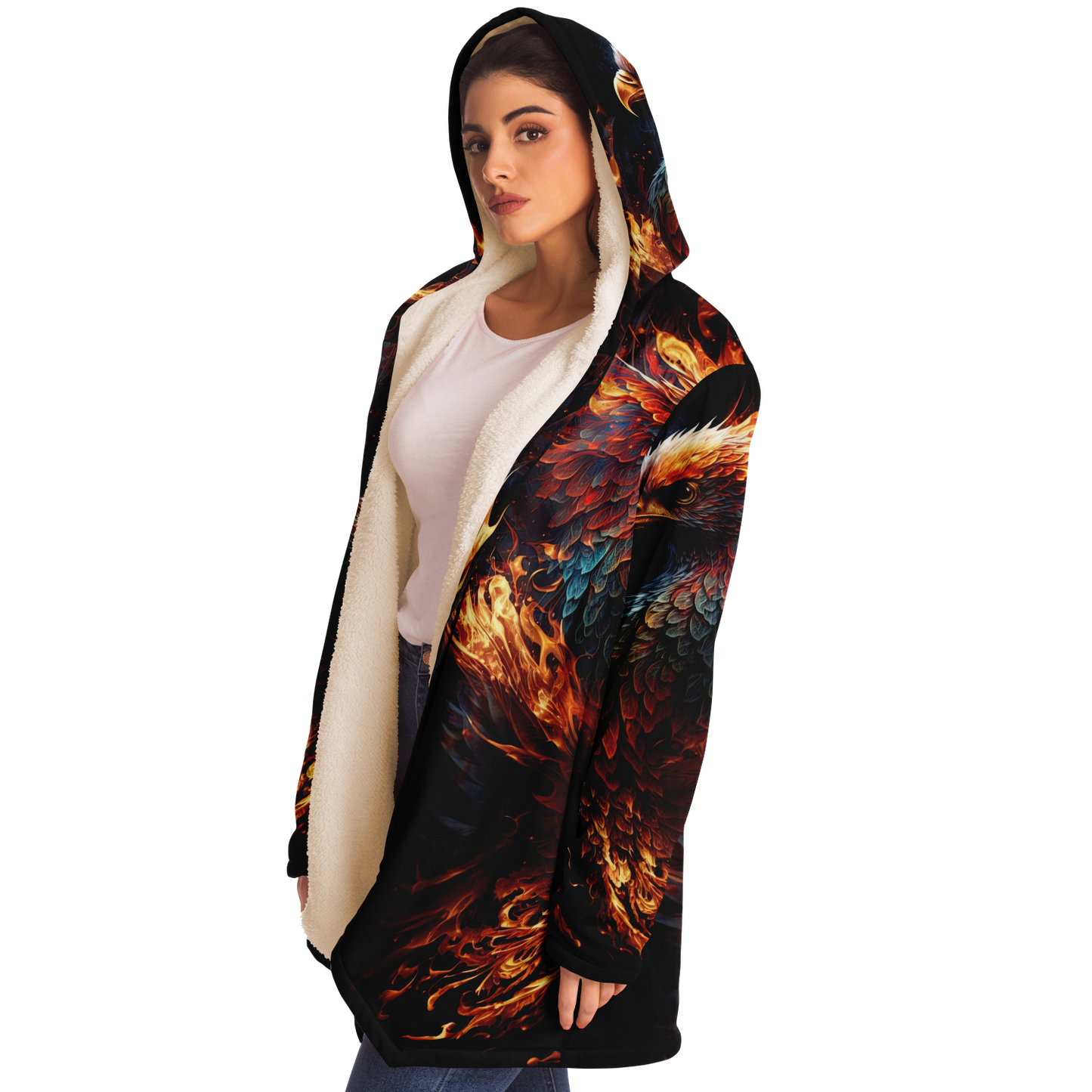 Phoenix Flare Microfleece Cloak