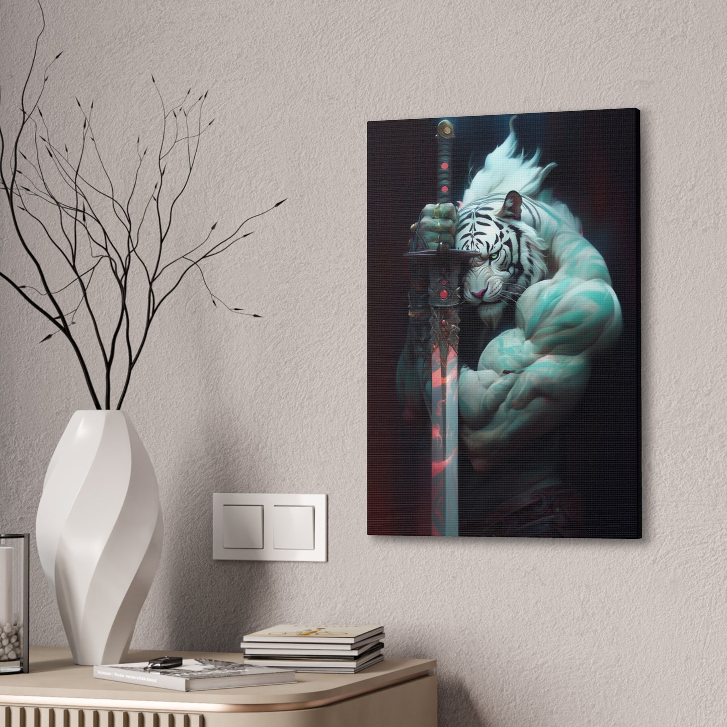 "Warriors Honor" Canvas Stretched, 0.75" - Print