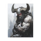 "Horned Protector" Canvas Stretched, 0.75" - Print