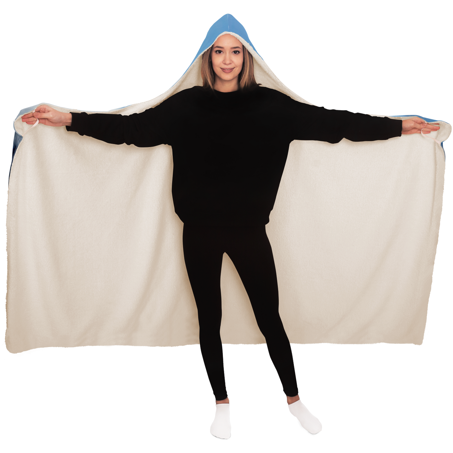 Albino Skyroar Hooded Blanket