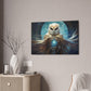 "Owl Deity"  Canvas Stretched, 0.75" - Print