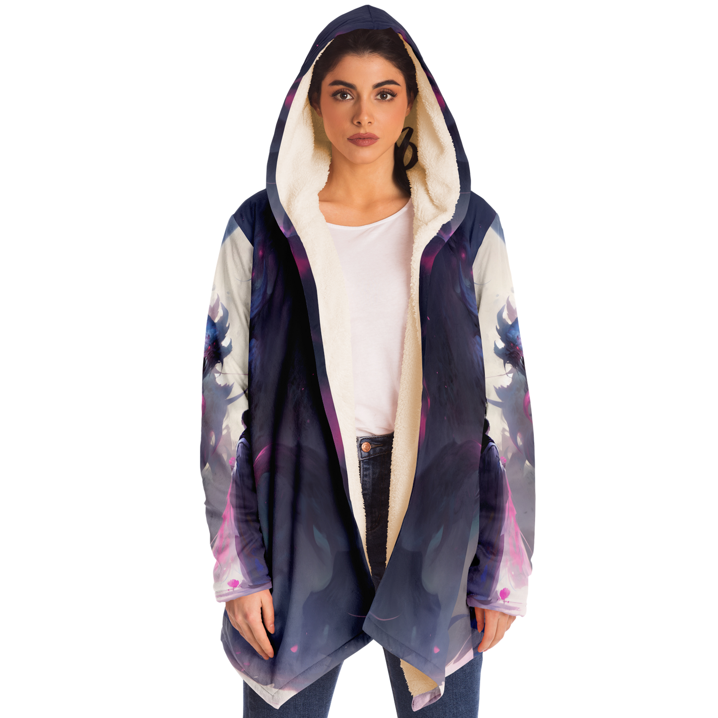 Kraken Of The Void Microfleece Cloak