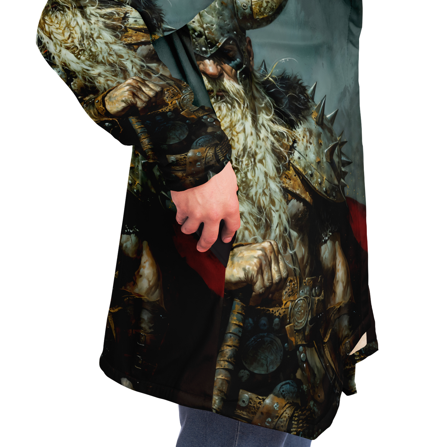 Battleworn Berserker  Microfleece Cloak