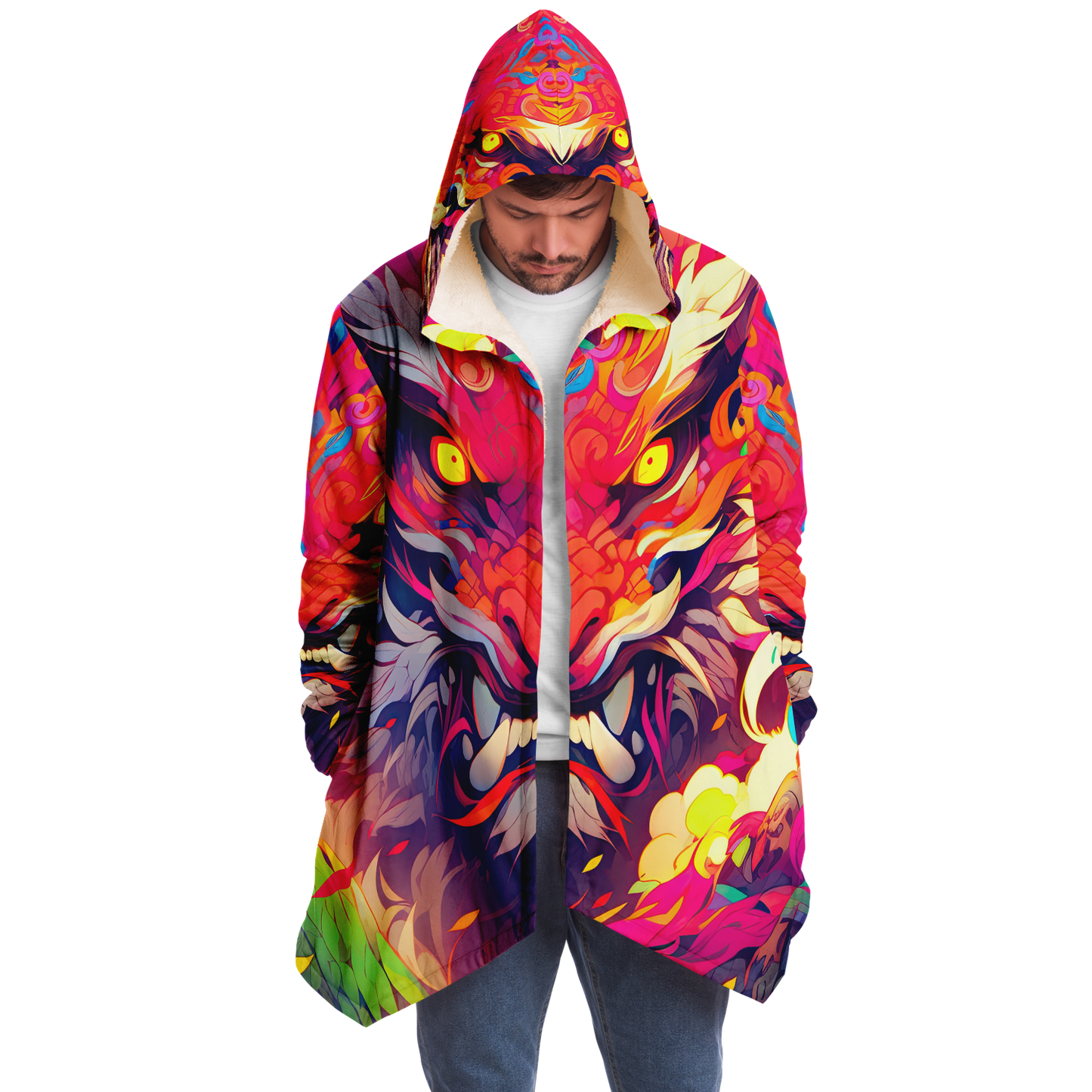 Oni Tiger Microfleece Cloak