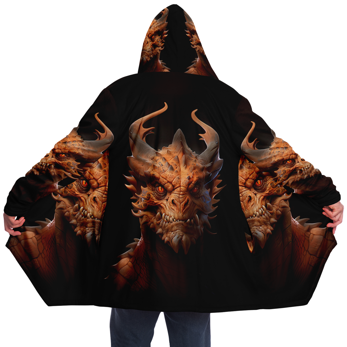 Dragonfire Draconian Microfleece Cloak